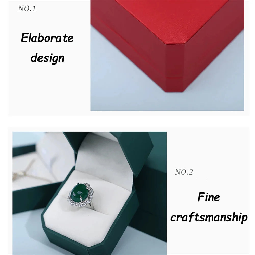 Trinket Box With Bag For Necklace, Earrings, Ring, and Bracelet