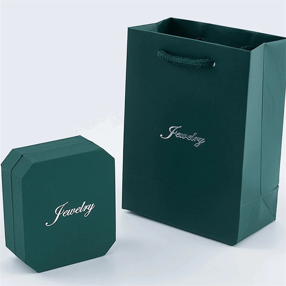 Trinket Box With Bag For Necklace, Earrings, Ring, and Bracelet