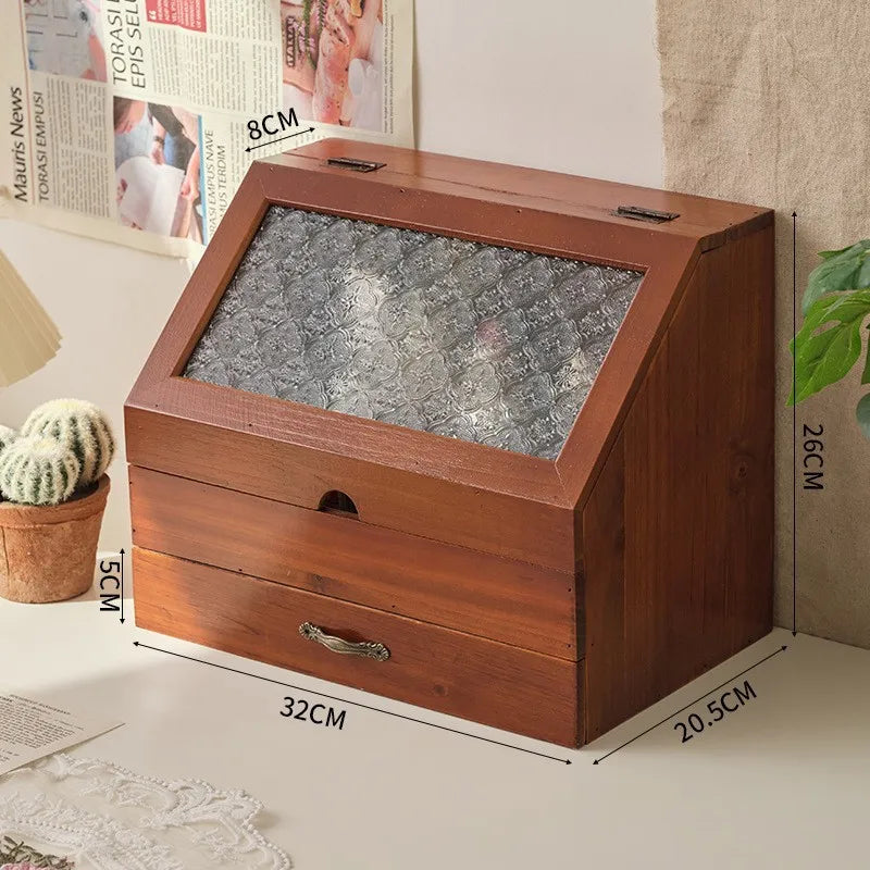 Large-capacity Solid Wood Storage Box / Cabinet
