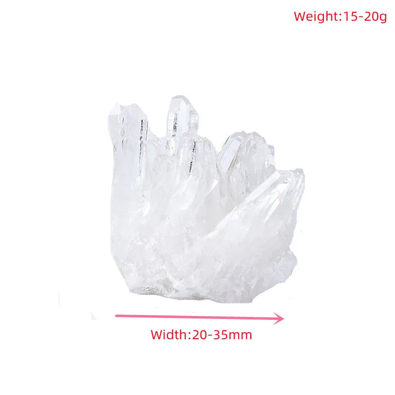 Natural Crystal Cluster Raw Quartz