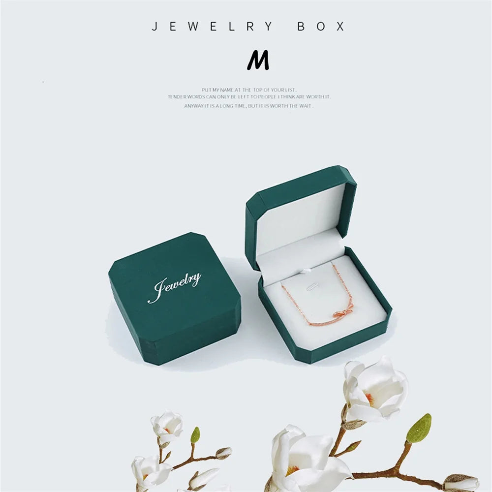 Trinket Box With Bag For Necklace, Earrings, Ring, and Bracelet