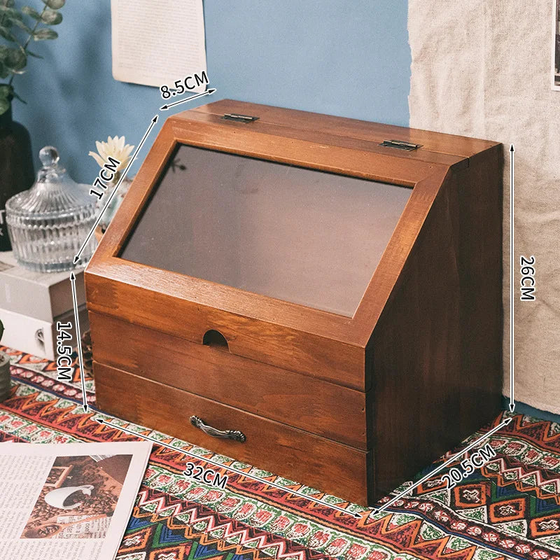 Large-capacity Solid Wood Storage Box / Cabinet