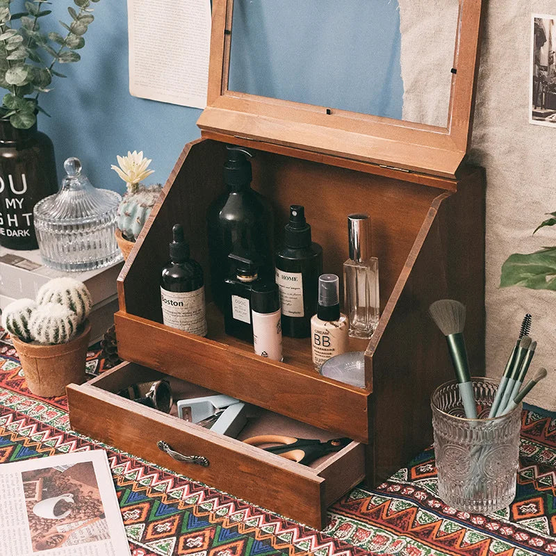 Large-capacity Solid Wood Storage Box / Cabinet