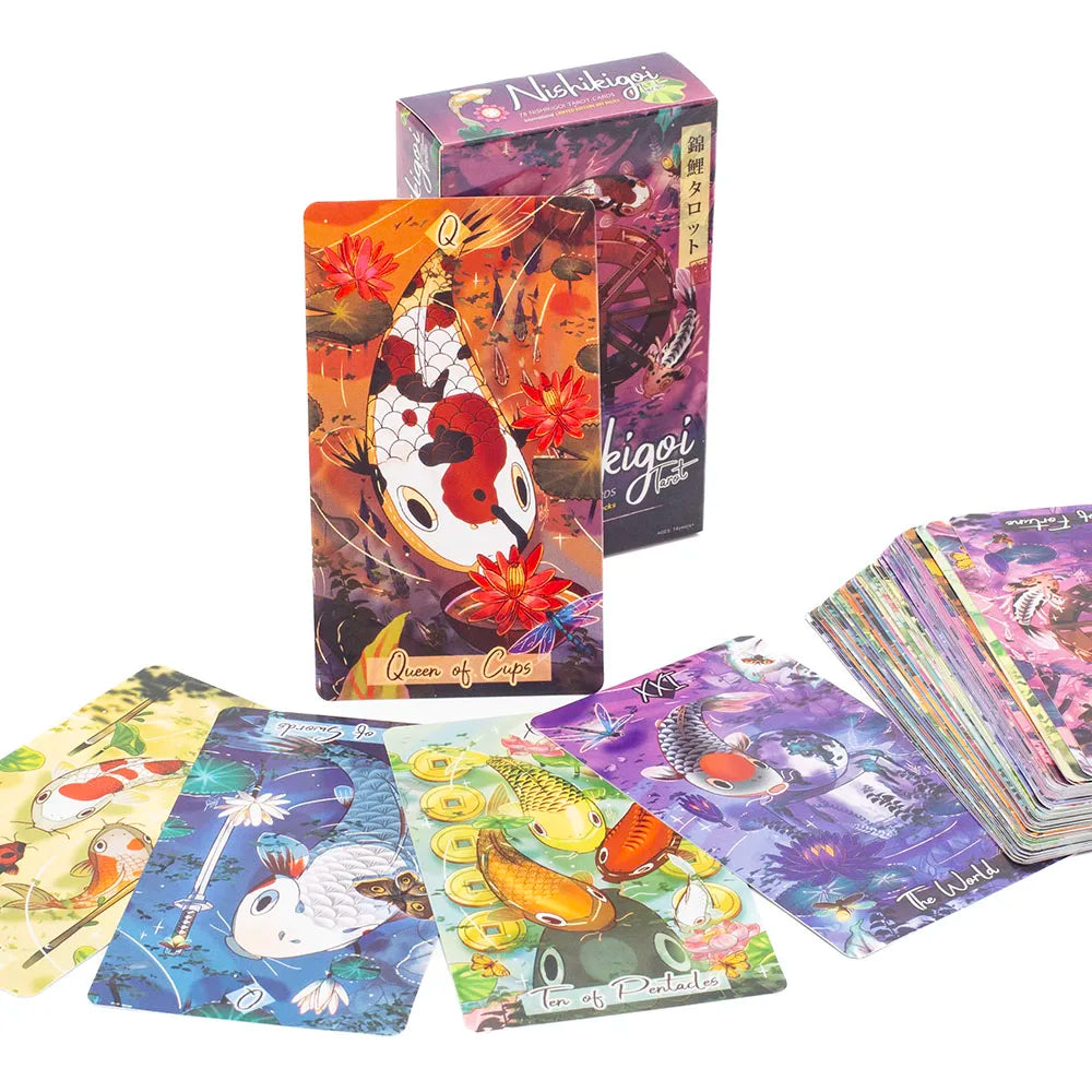 Healing Cards - English Version 60-Card Deck with PDF Guidebook 48 Crystal & 12 Zodiac Cards