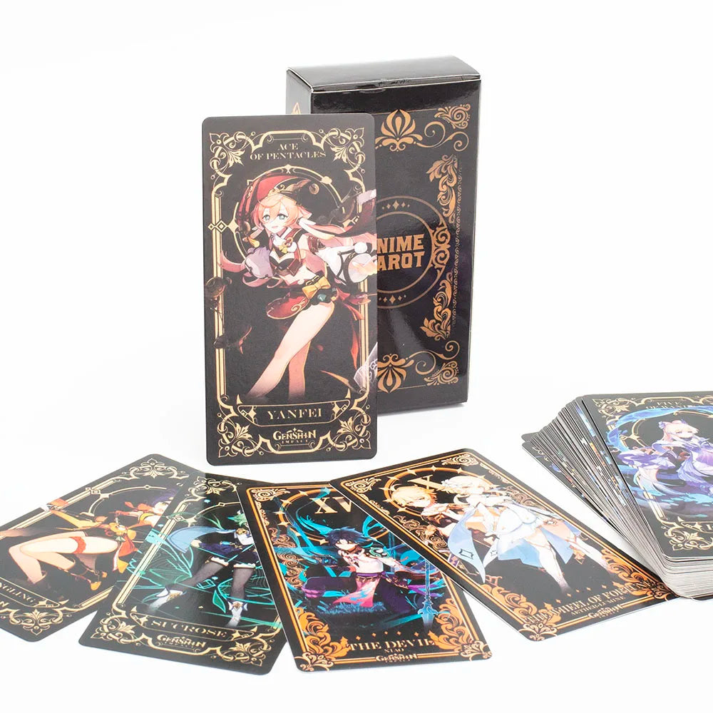 Healing Cards - English Version 60-Card Deck with PDF Guidebook 48 Crystal & 12 Zodiac Cards