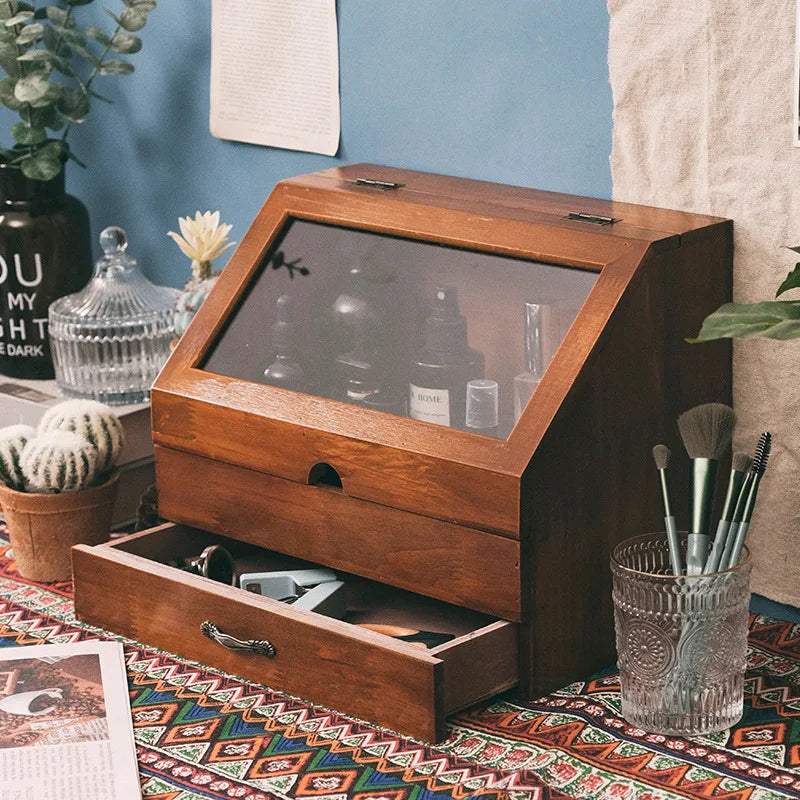 Large-capacity Solid Wood Storage Box / Cabinet