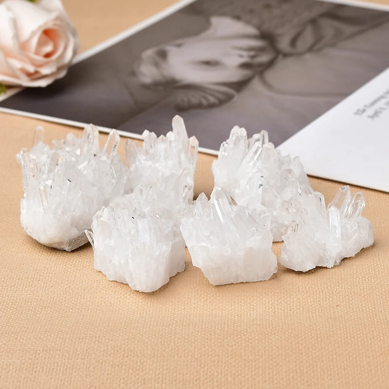 Natural Crystal Cluster Raw Quartz