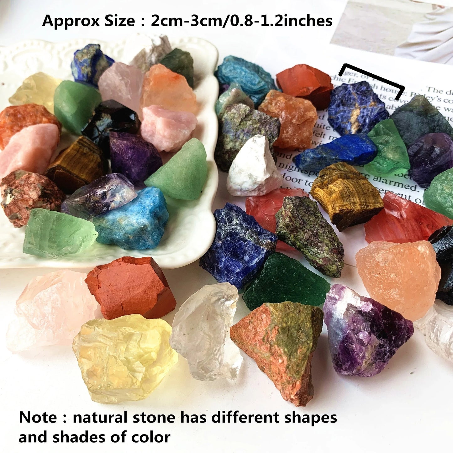 Large Size Mixed Rare Natural Crystal Gemstones