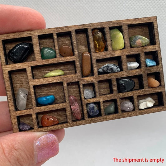 1:12 Miniature Crystal Trinket Shelf