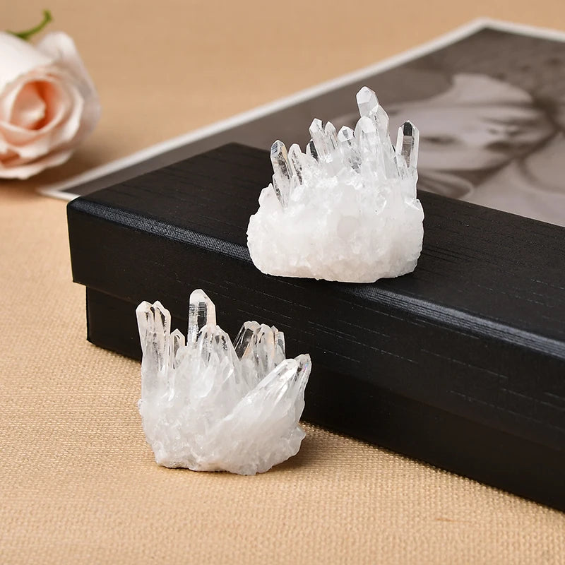 Natural Crystal Cluster Raw Quartz