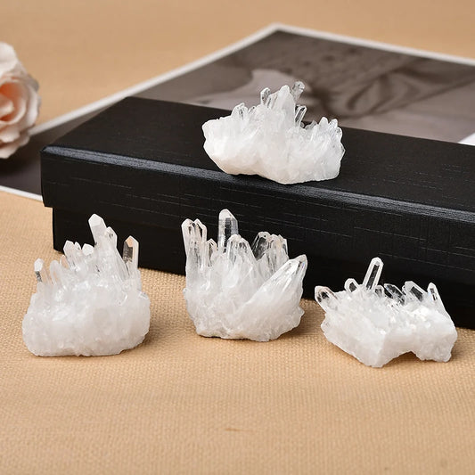 Natural Crystal Cluster Raw Quartz