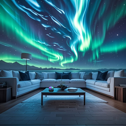 Northern Lights Projector with Remote Control - USB Powered